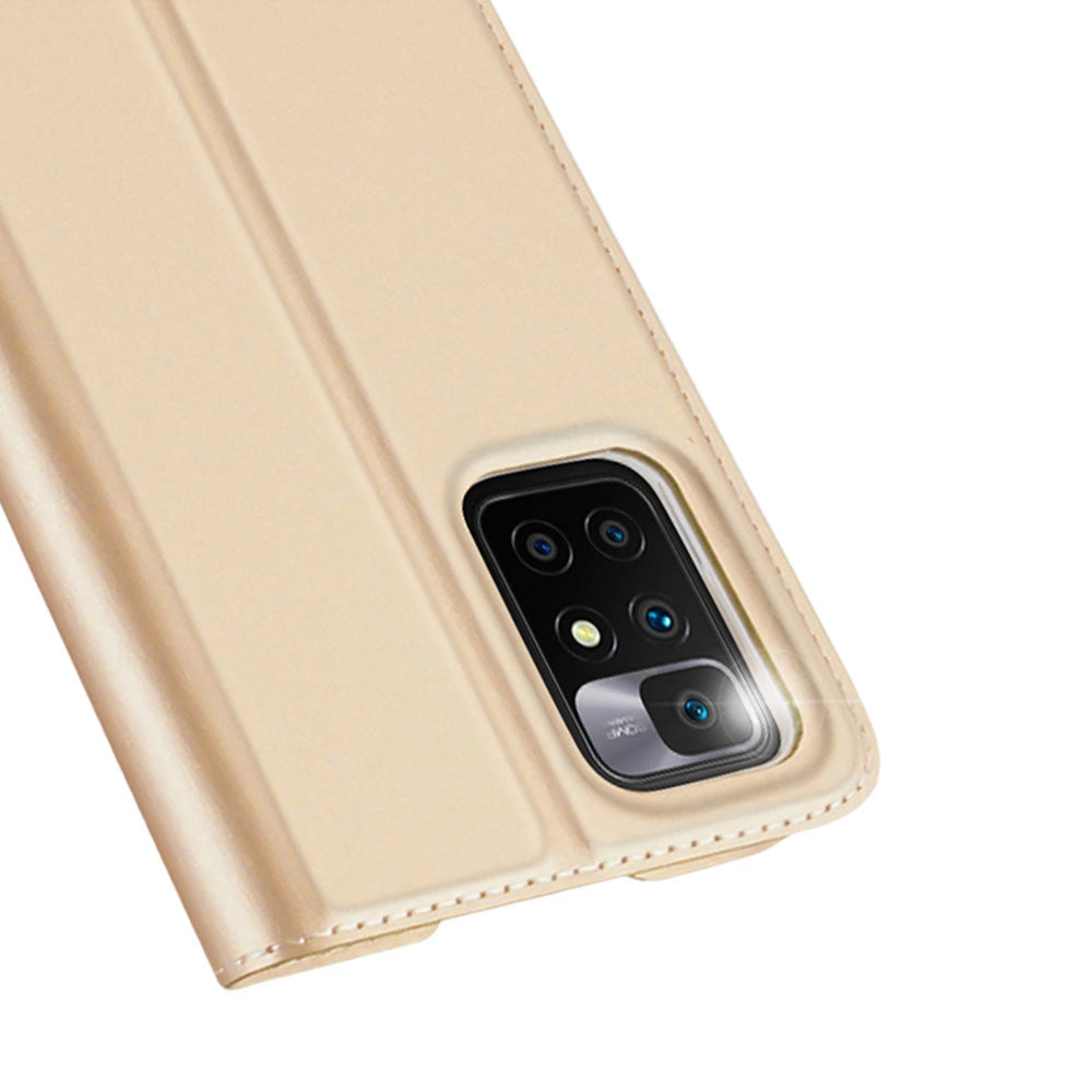 Dux Ducis Skin Pro Bookcase type case for Xiaomi Redmi 10 golden_1