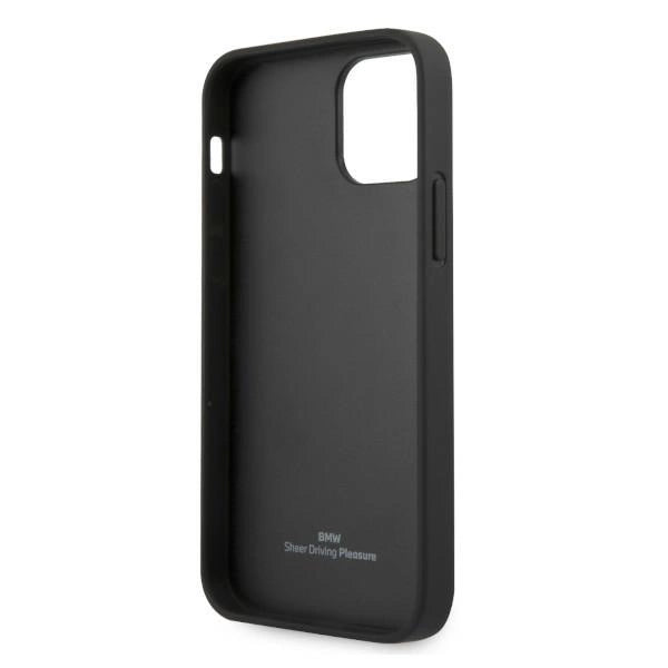 Etui BMW BMHCP12MRSPPR iPhone 12/12 Pro 6,1" czerwony/red hardcase Leather Curve Perforate_6