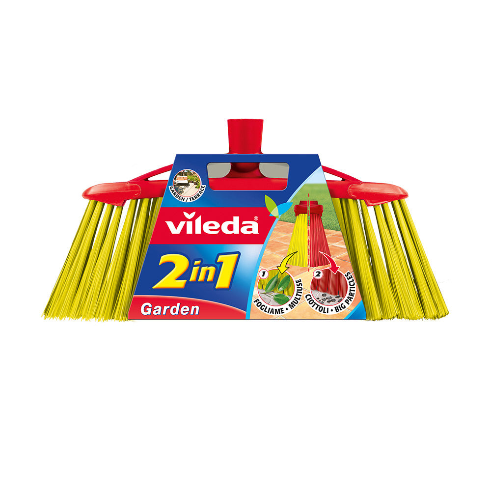 Sobresselente vassoura para exteriores garden 2 em 1 112091 vileda_0