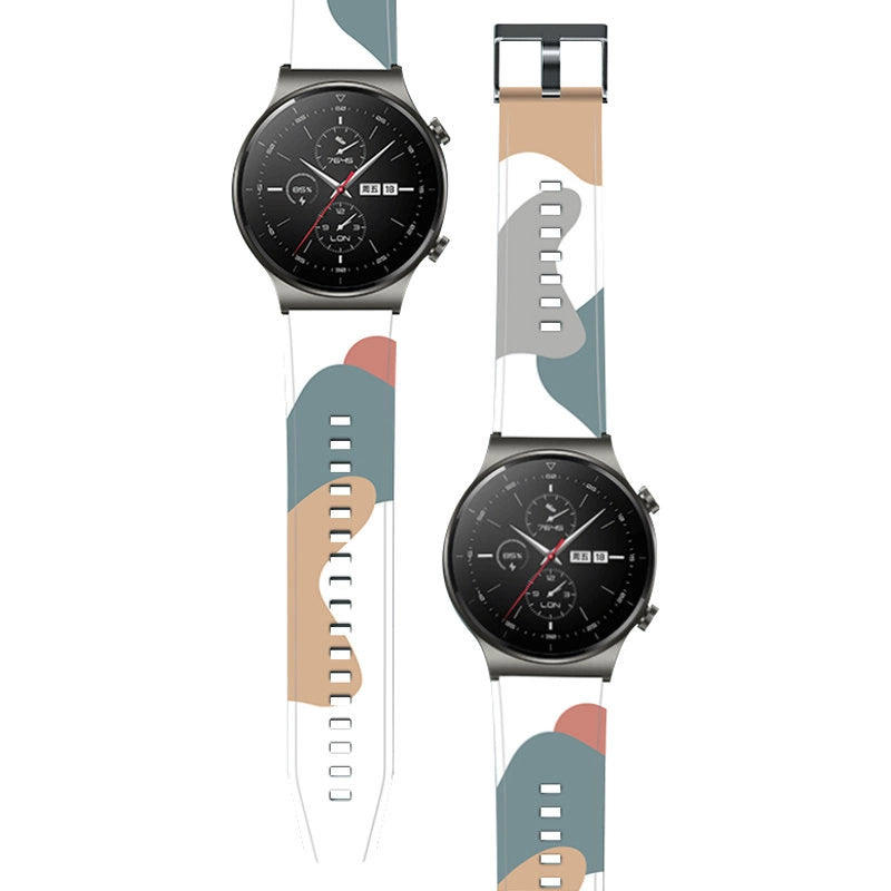 Strap Moro Band For Huawei Watch GT2 Pro Silicone Strap Camo Watch Bracelet (3)_1
