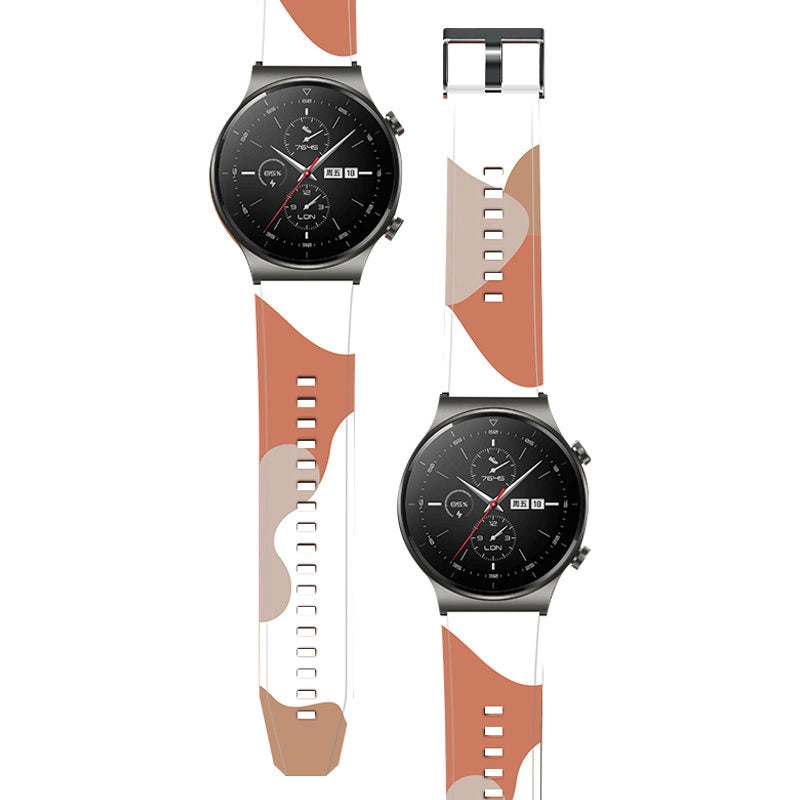 Strap Moro Band For Huawei Watch GT2 Pro Silicone Strap Camo Watch Bracelet (6)_1