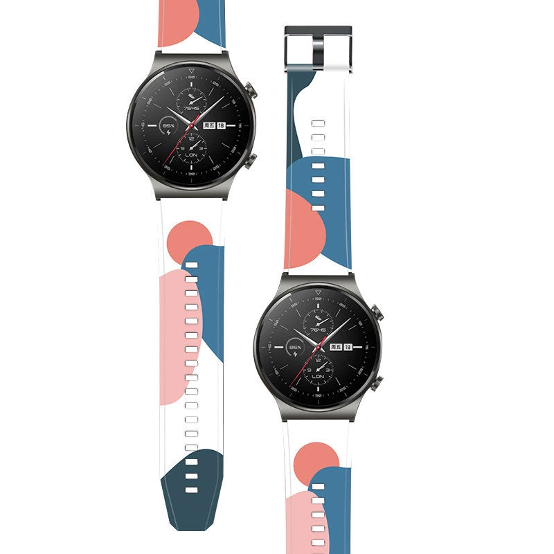 Strap Moro Band For Huawei Watch GT2 Pro Silicone Strap Camo Watch Bracelet (11)_1