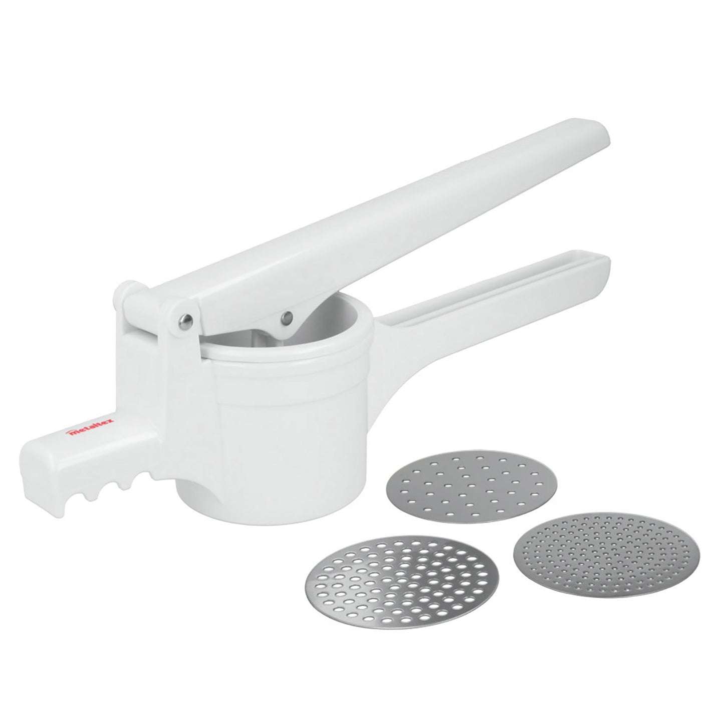 Esmagador de batatas de 3 discos inoxidavel 36cm metaltex_0