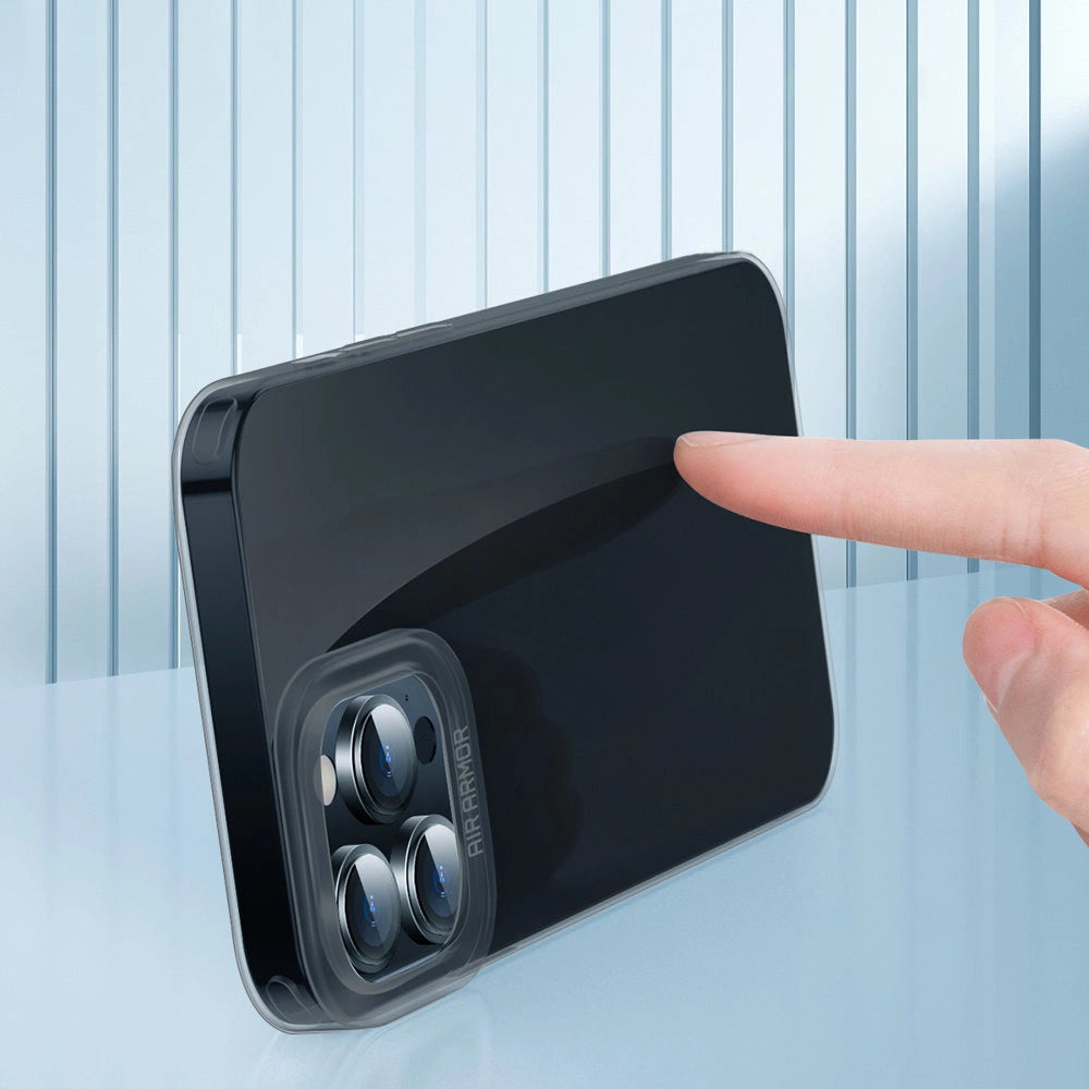 Baseus Simple Series Case transparent gel case for iPhone 13 Pro black (ARAJ000401)_14