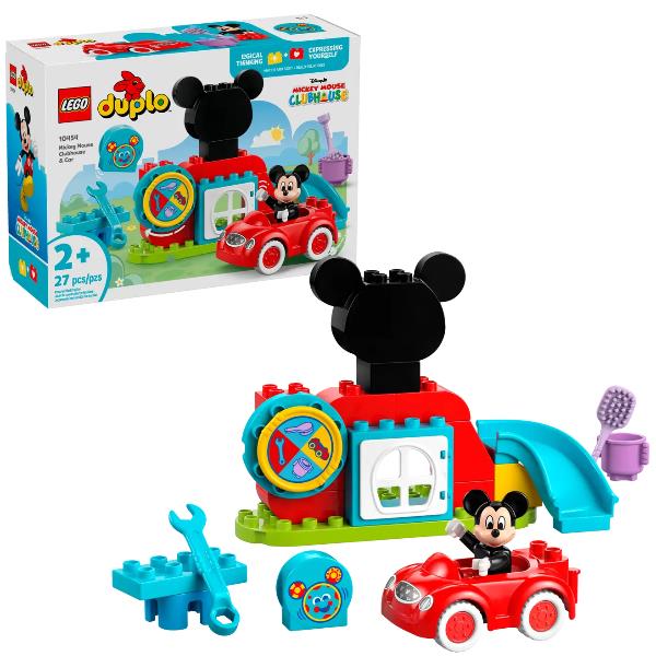 10454 DUPLO Disney Mickys Clubhaus und Auto, Konstruktionsspielzeug_0