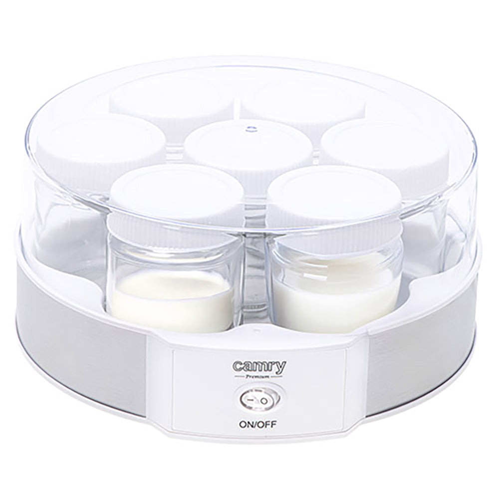 Máquina de yogurt cr4519, branca, 20 l, ø24 x 11,5 cm_0