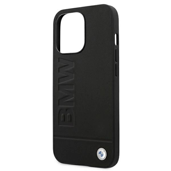 Etui BMW BMHCP13XSLLBK iPhone 13 Pro Max 6,7" czarny/black hardcase Signature Logo Imprint_5