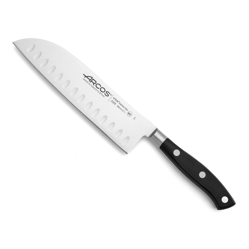 Faca santoku com alveolas série riviera 180 mm_0