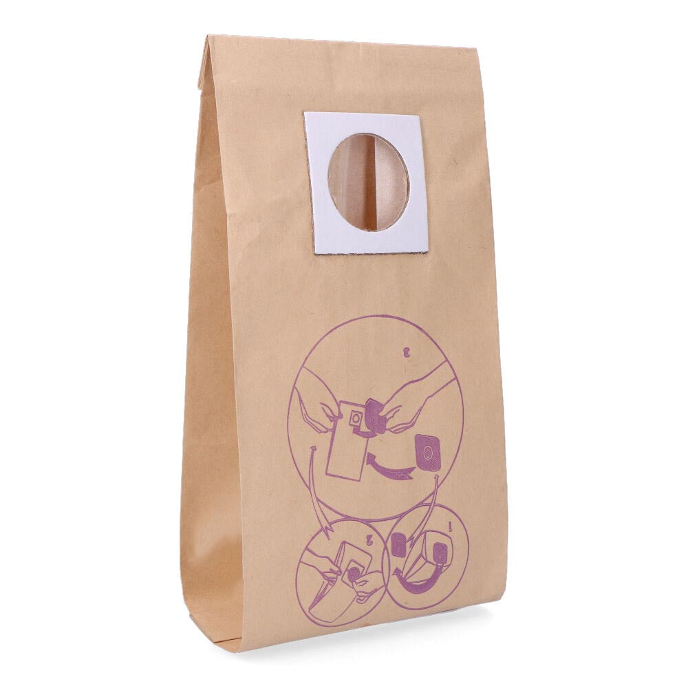 Pack 5 sobresselente saco universal para aspirador silex_0