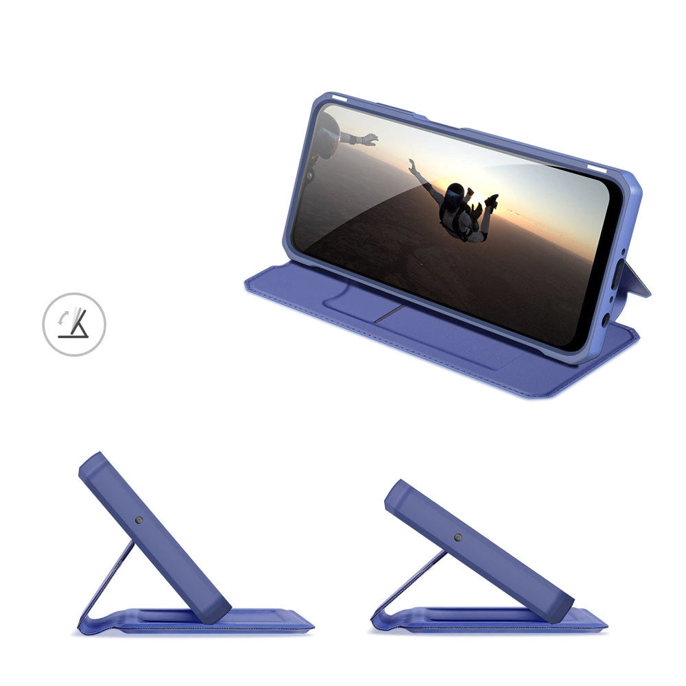 DUX DUCIS Skin X Bookcase type case for Samsung Galaxy A03s blue_11