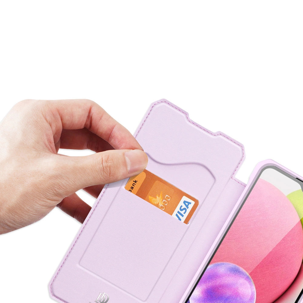 DUX DUCIS Skin X Bookcase type case for Samsung Galaxy A03s pink_5