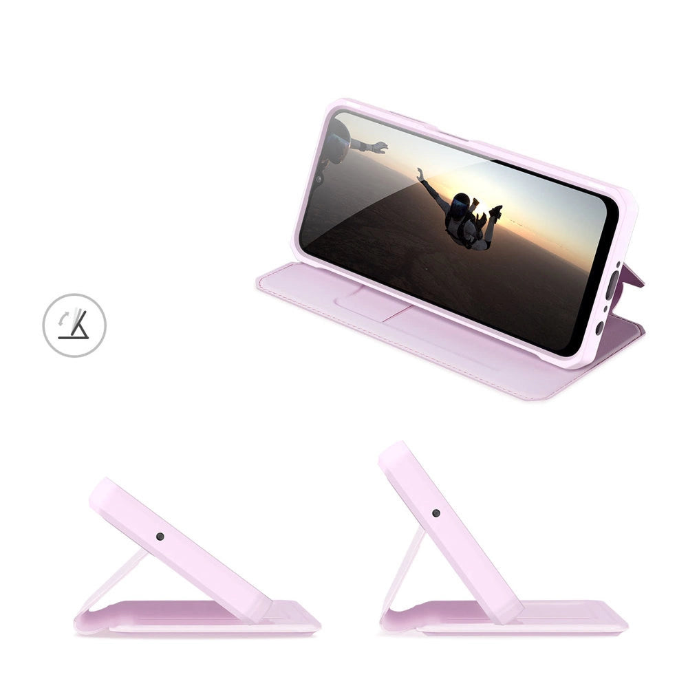 DUX DUCIS Skin X Bookcase type case for Samsung Galaxy A03s pink_7