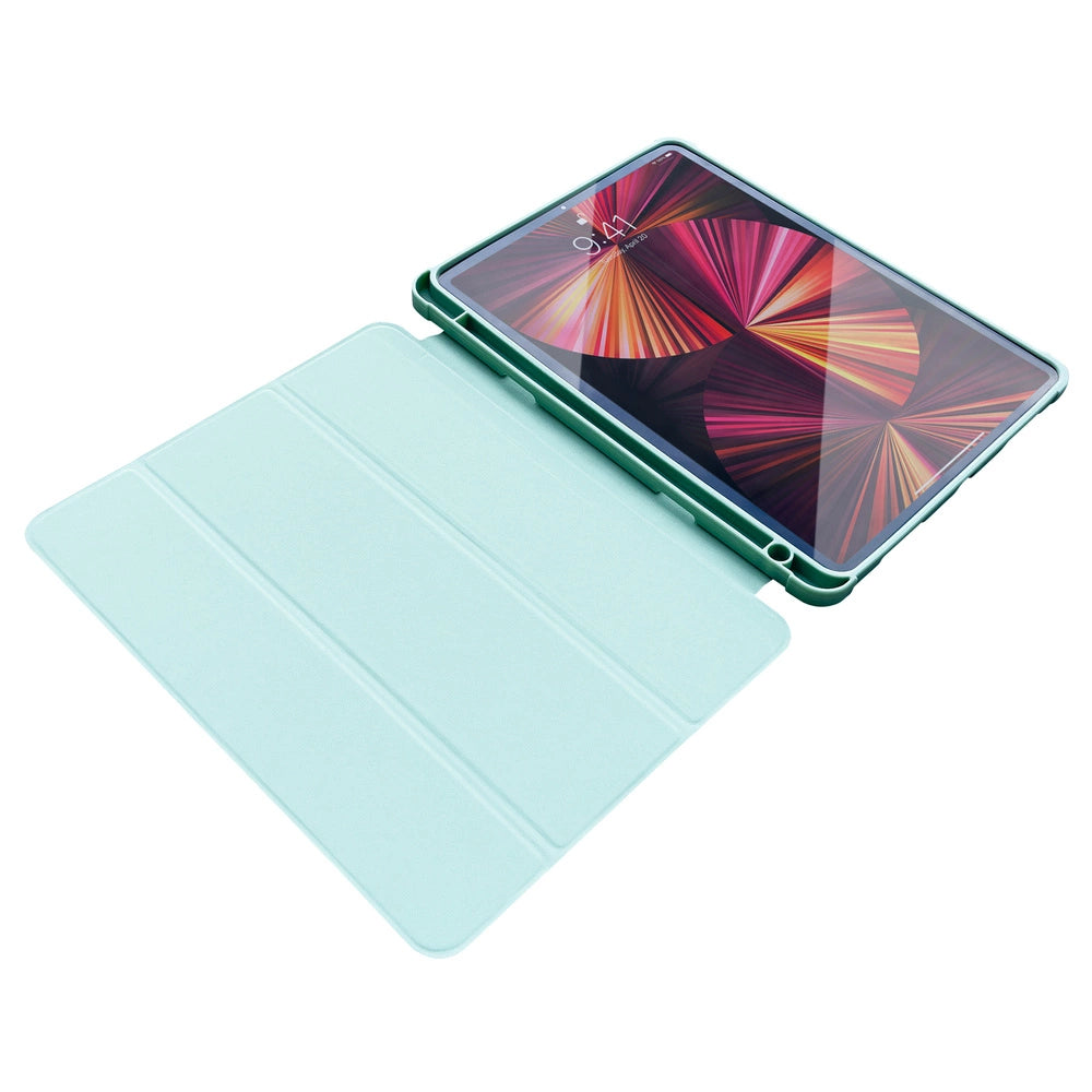 Stand Tablet Case Smart Cover case for iPad mini 2021 with stand function green_4