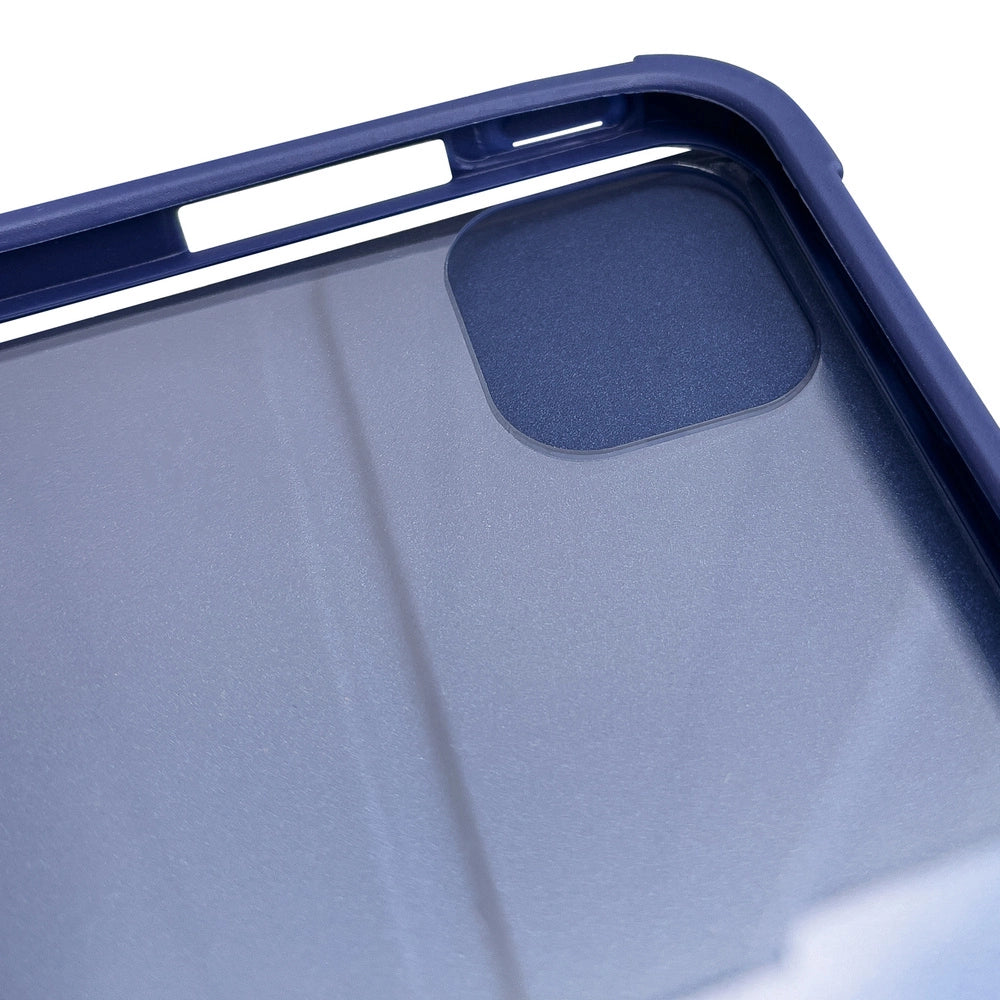 Stand Tablet Case Smart Cover case for iPad mini 2021 with stand function blue_8