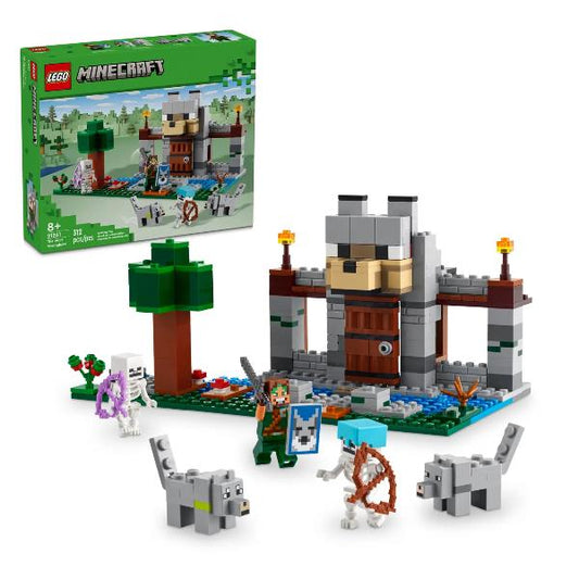 21261 Minecraft Die Wolfsfestung, Konstruktionsspielzeug_0