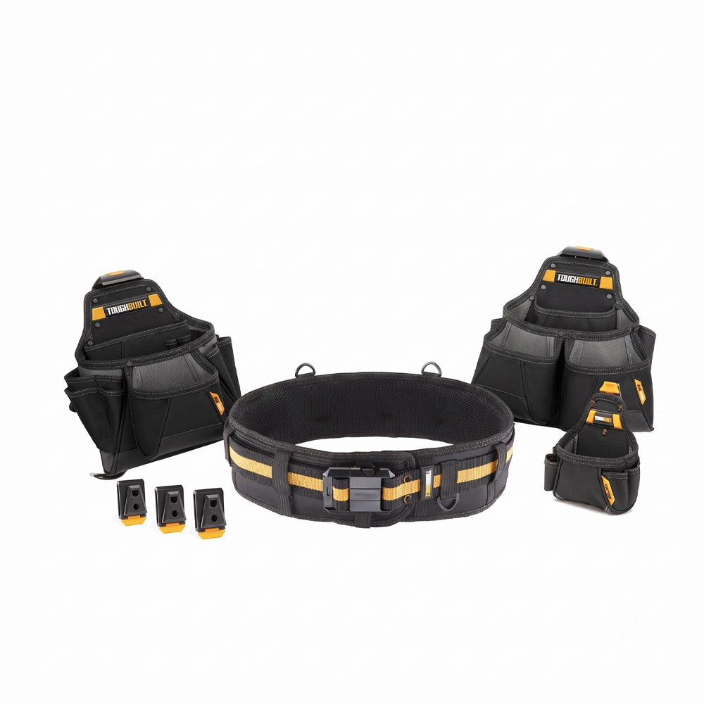 Cinto de ferramentas cliptech pro builder, conjunto de 4 peças_0