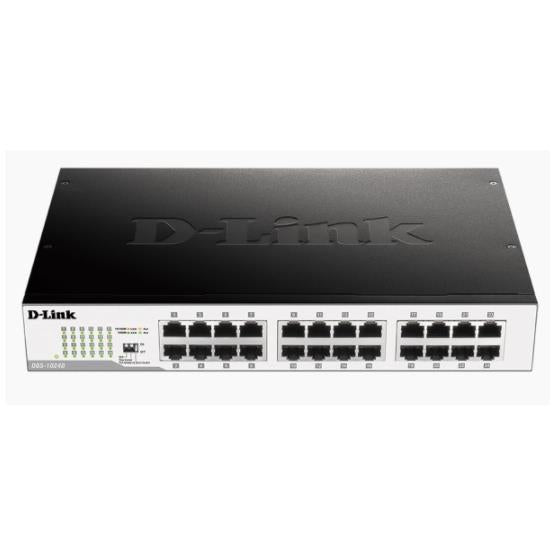 Switch D-LINK GIGAEXPRESS 24-PORT GIGABIT / Preto / DGS-1024D/E_2