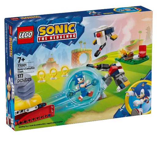 77001 Sonic the Hedgehog Sonics Showdown am Lagerfeuer, Konstruktionsspielzeug_0