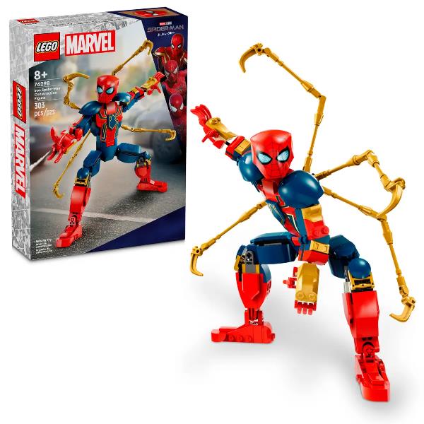 76298 Marvel Iron Spider-Man Baufigur, Konstruktionsspielzeug_0