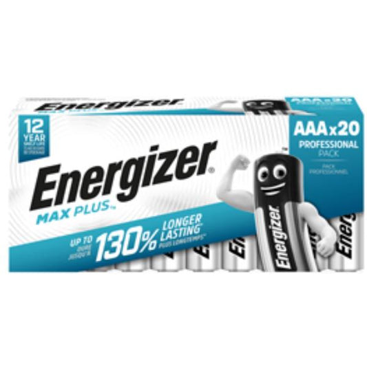 ENERGIZER - Batterie Max Plus AAA conf.20 (E301322905)_0