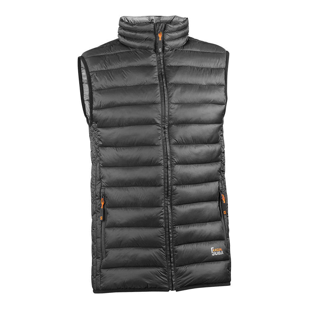 Colete acolchoado. preto. xl. juba_0