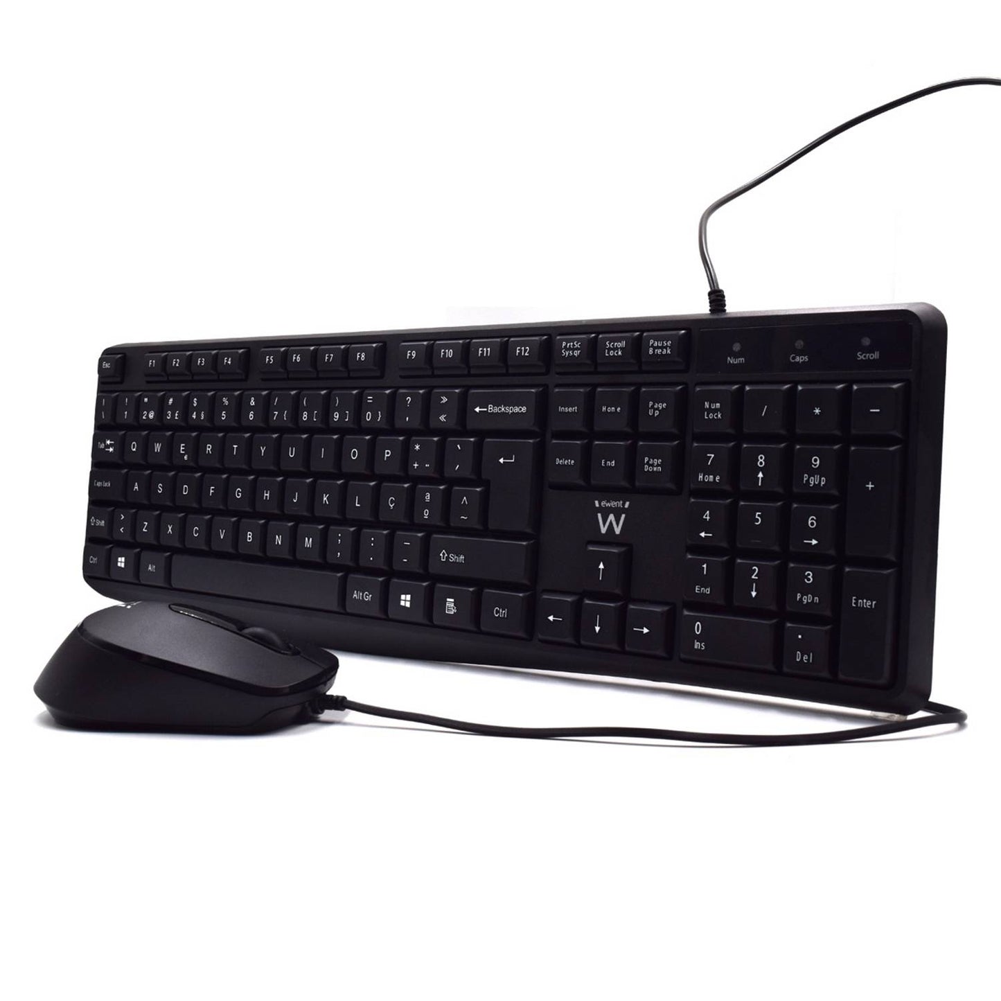 Teclado + Rato Ewent EW3007 PT-PT Preto