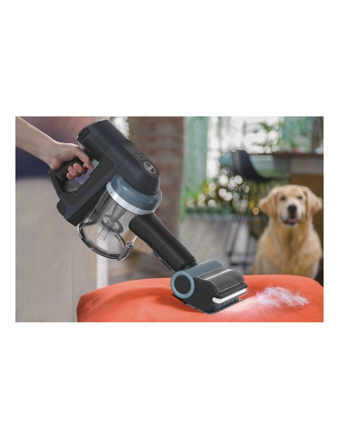 Aspirador Vertical sem Saco sem Fios Hoover HF401P 011 Preto_2