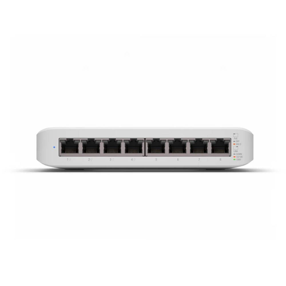Switch Ubiquiti Lite-8 Portas Gigabit Managed PoE+ Wall Mount