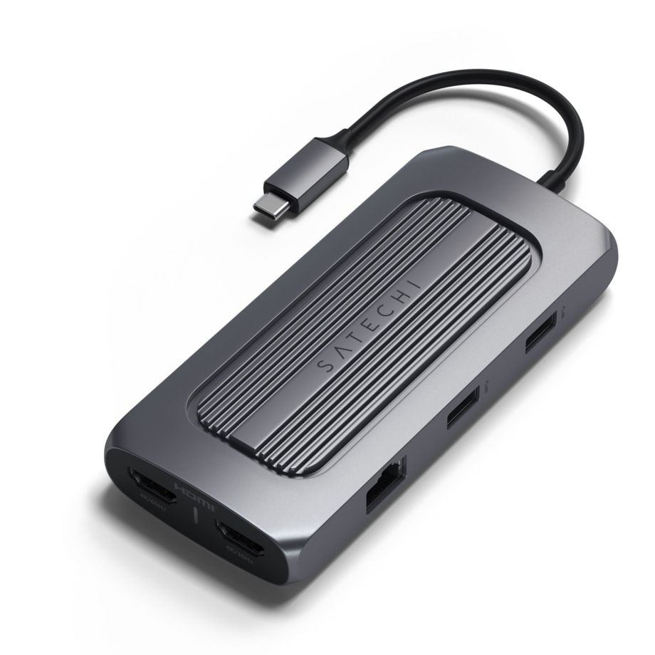 Adaptador Satechi USB-C Multiport MX / Space Gray / ST-UCMXAM_3