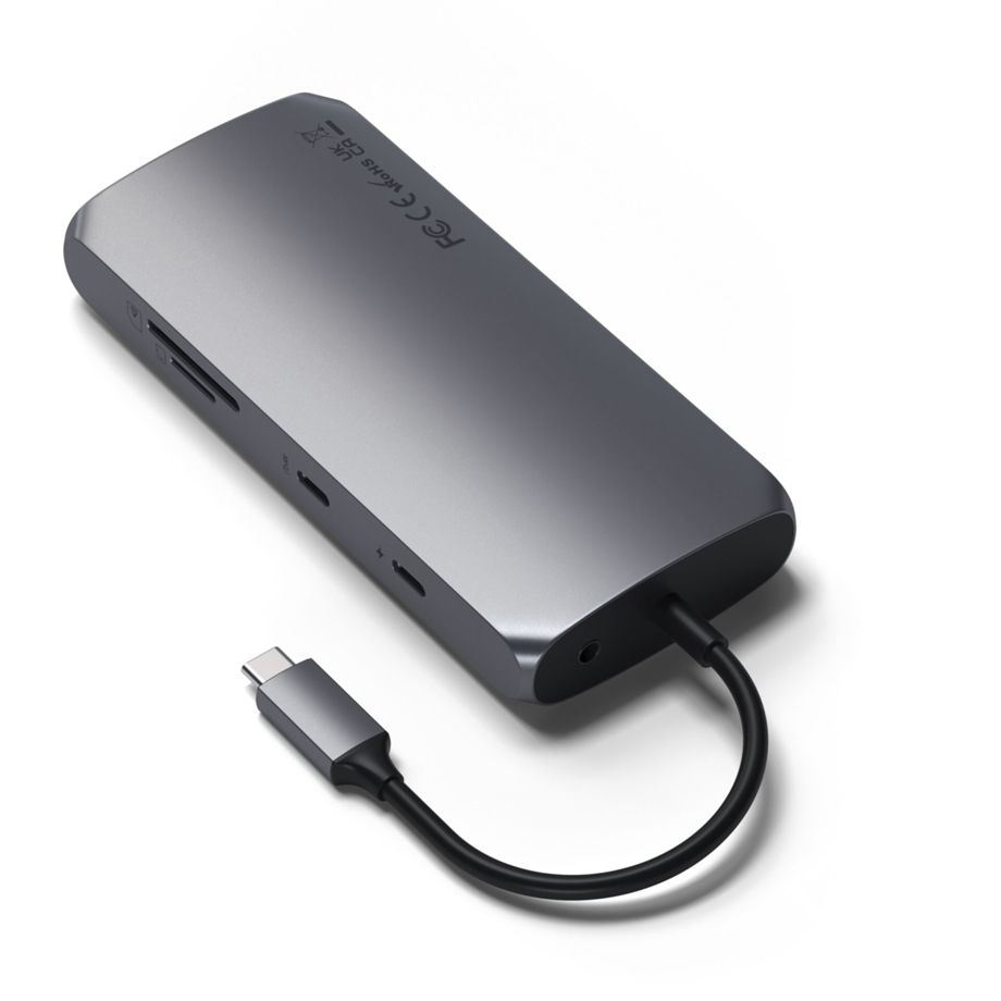 Adaptador Satechi USB-C Multiport MX / Space Gray / ST-UCMXAM_2