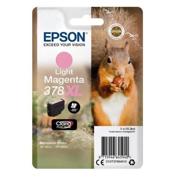 Epson ink cartridge 378 XL light magenta Claria Photo HD T 3796_0