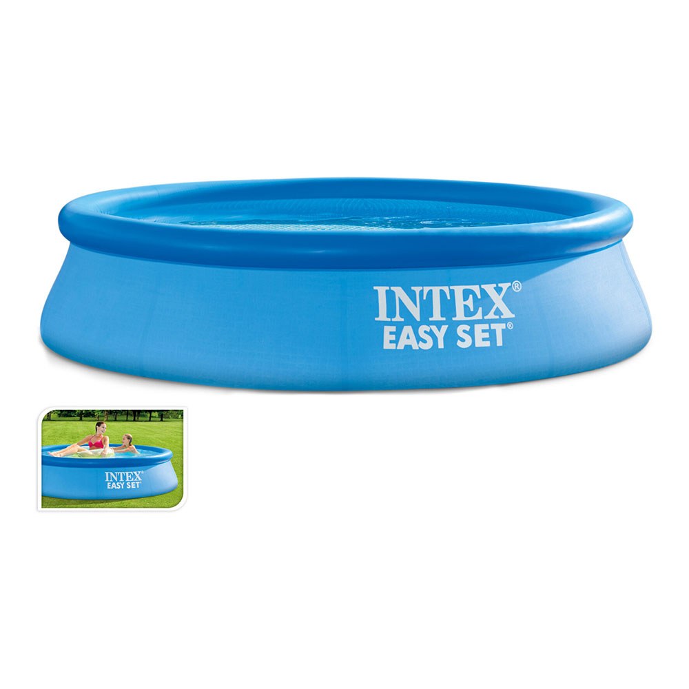 Piscina inflável redonda easy set, bomba de filtro não incluÃda, ø244 x 61 cm_0