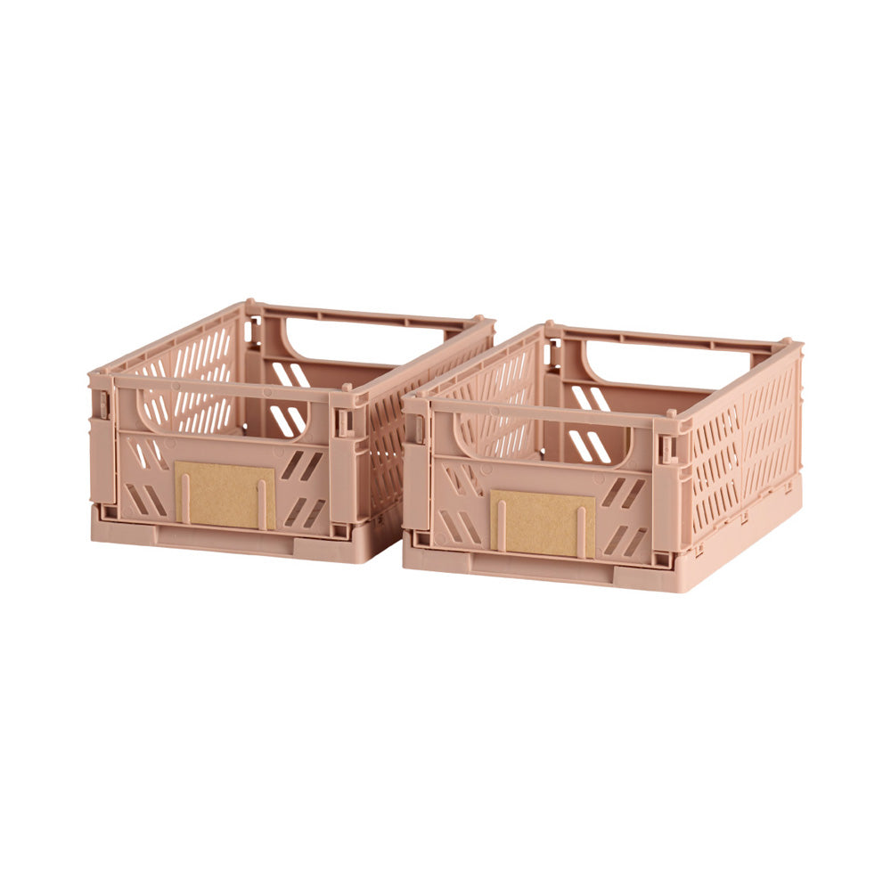 Caixa de armazenamento dobrável 25x16,5x10cm kit 2 peças_0
