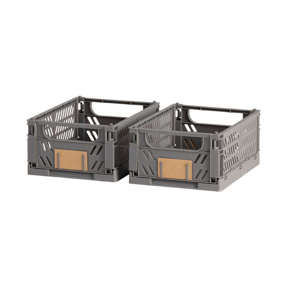 Caixa de armazenamento dobrável 25x16,5x10cm kit 2 peças_0