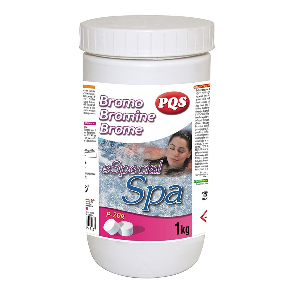 Bromo desinfetante sem cloro, pastilhas de 20 g, embalagem 1 kg_0