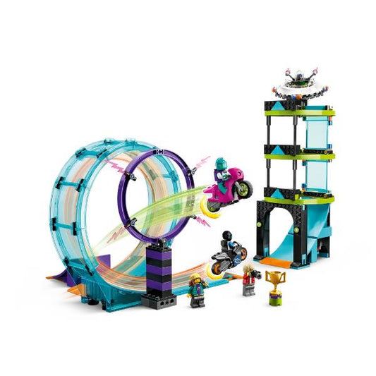 60361 City Ultimative Stuntfahrer-Challenge, Konstruktionsspielzeug_0