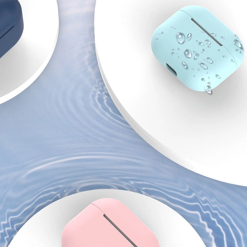 Case for AirPods 3 Silicone Soft Headphone Cover Dark Blue (Case C)_8