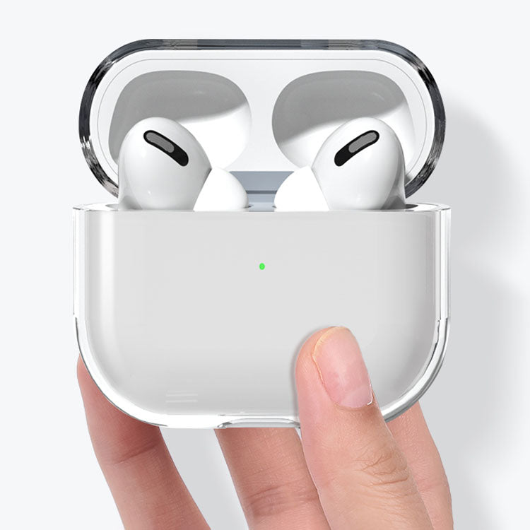 Case for AirPods 3 hard and strong cover for headphones transparent (case A)_1