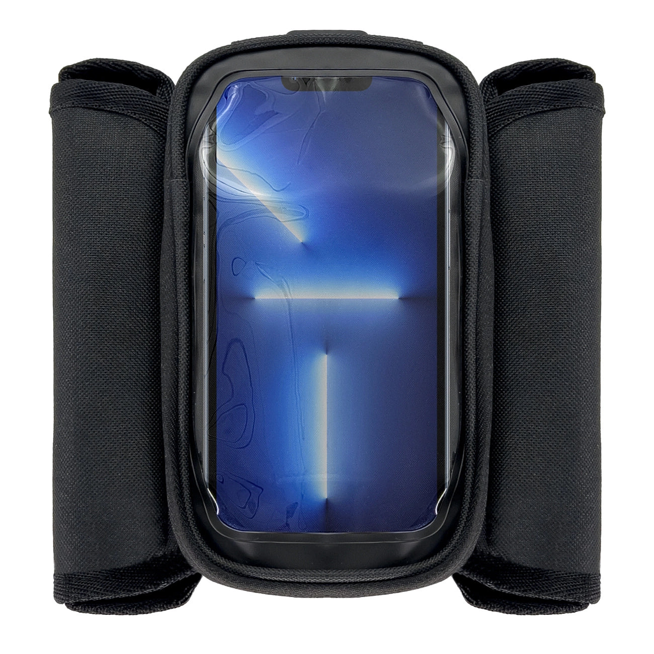 Wozinsky frame bike bag bicycle pannier waterproof phone case 1.5l black (WBB26BK)_3