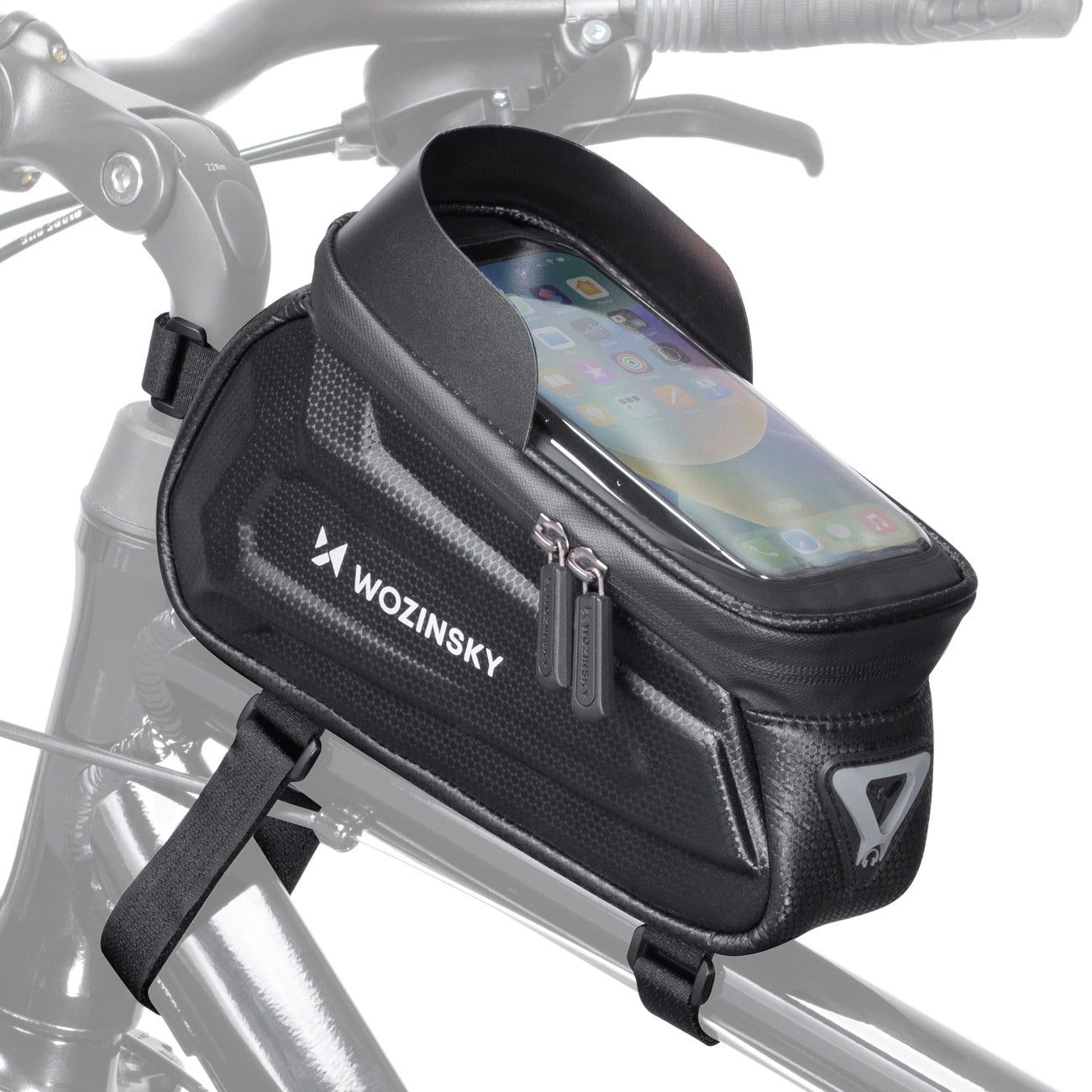 Wozinsky Bike Frame Bag 1.7l Phone Cover Black (WBB28BK)_8