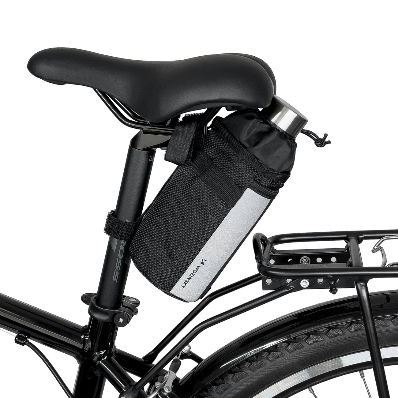 Wozinsky thermal water bottle bag for bike or scooter 1l black (WBB29BK)_1
