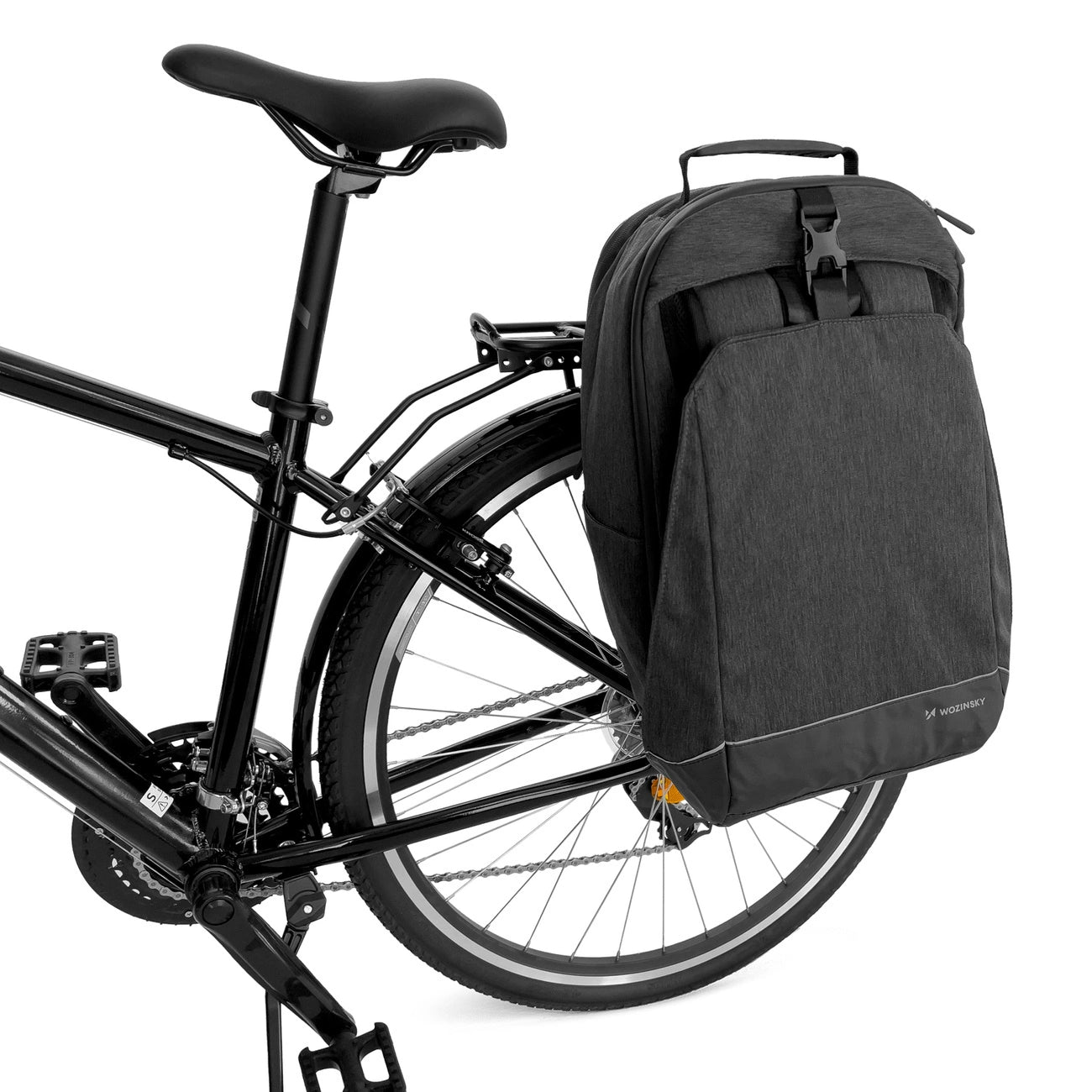 Wozinsky bicycle luggage carrier bicycle backpack with a frame 2in1 30l black (WBB33BK)_2