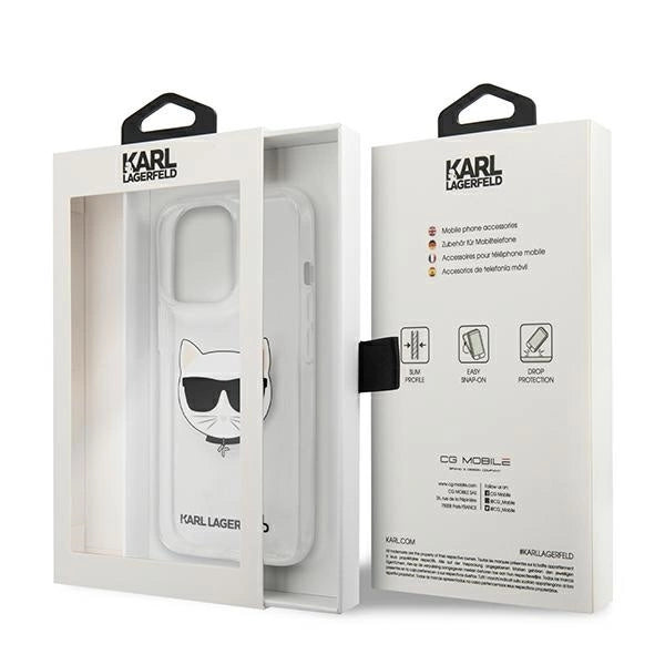 Karl Lagerfeld KLHCP13XCTR iPhone 13 Pro Max 6,7" hardcase transparent Choupette Head_7