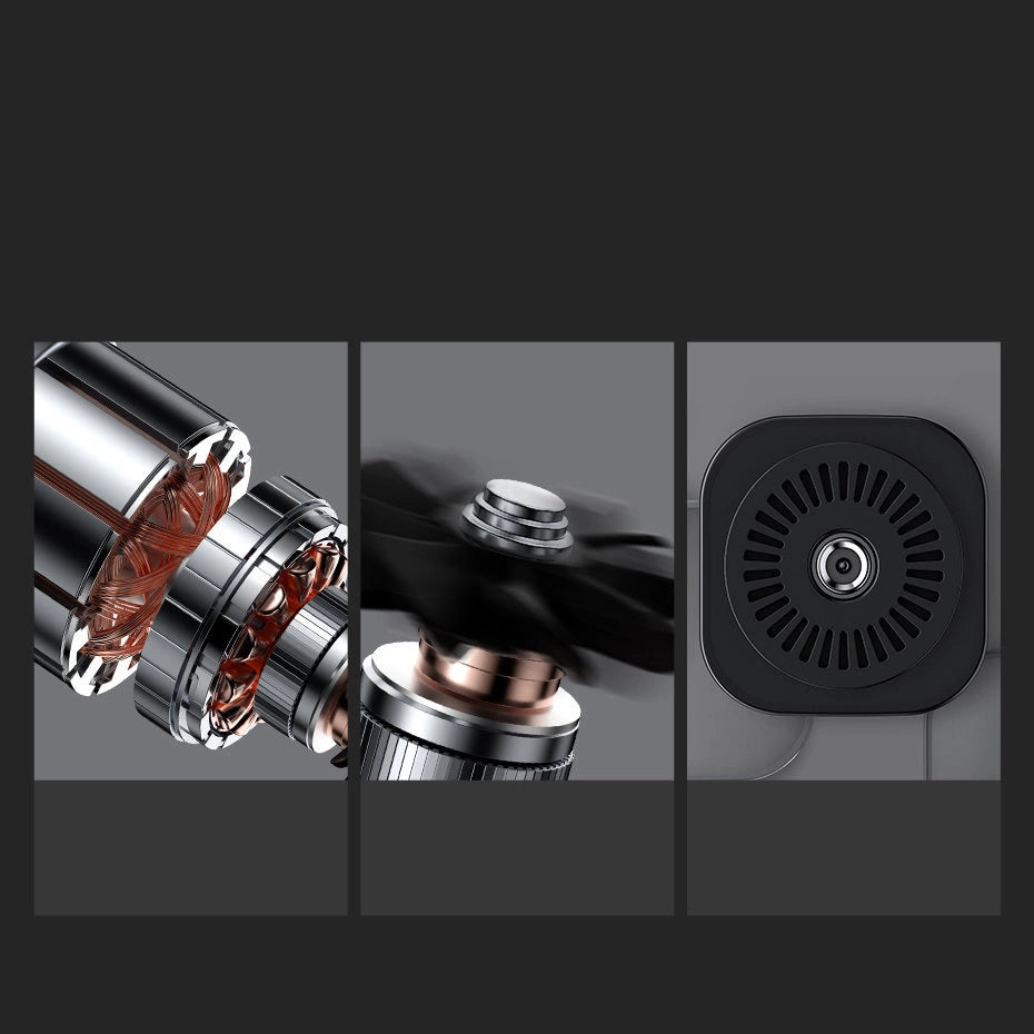 Baseus CRCQ000001 Mini Tire Compressor for Cigarette Lighter Socket - Black_25