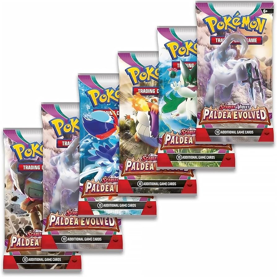 Pokémon TCG Scarlet and Violet Paldea Evolved Booster Box EN 36 Boosters Inglês