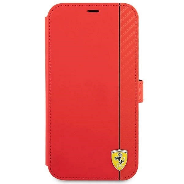 Ferrari FESAXFLBKP13SRE iPhone 13 mini 5.4" red/red book On Track Carbon Stripe_1