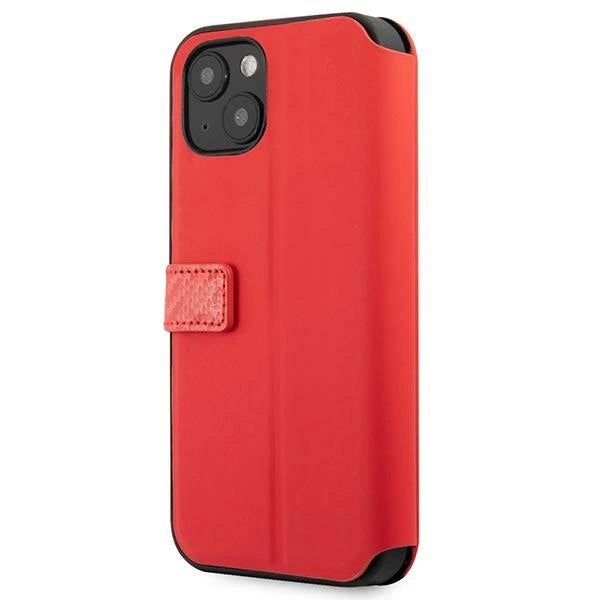 Ferrari FESAXFLBKP13SRE iPhone 13 mini 5.4" red/red book On Track Carbon Stripe_3