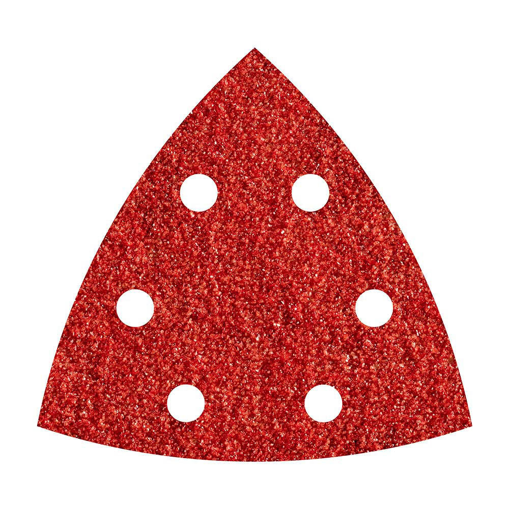 Pack de 5 lixas abrasivas adesivas corindon, grão 120 delta 95mm 1853000 wolfcraft_0