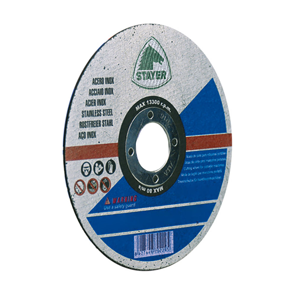 Disco extra fino em aço inox standard, ø125x1x22,23 mm_0