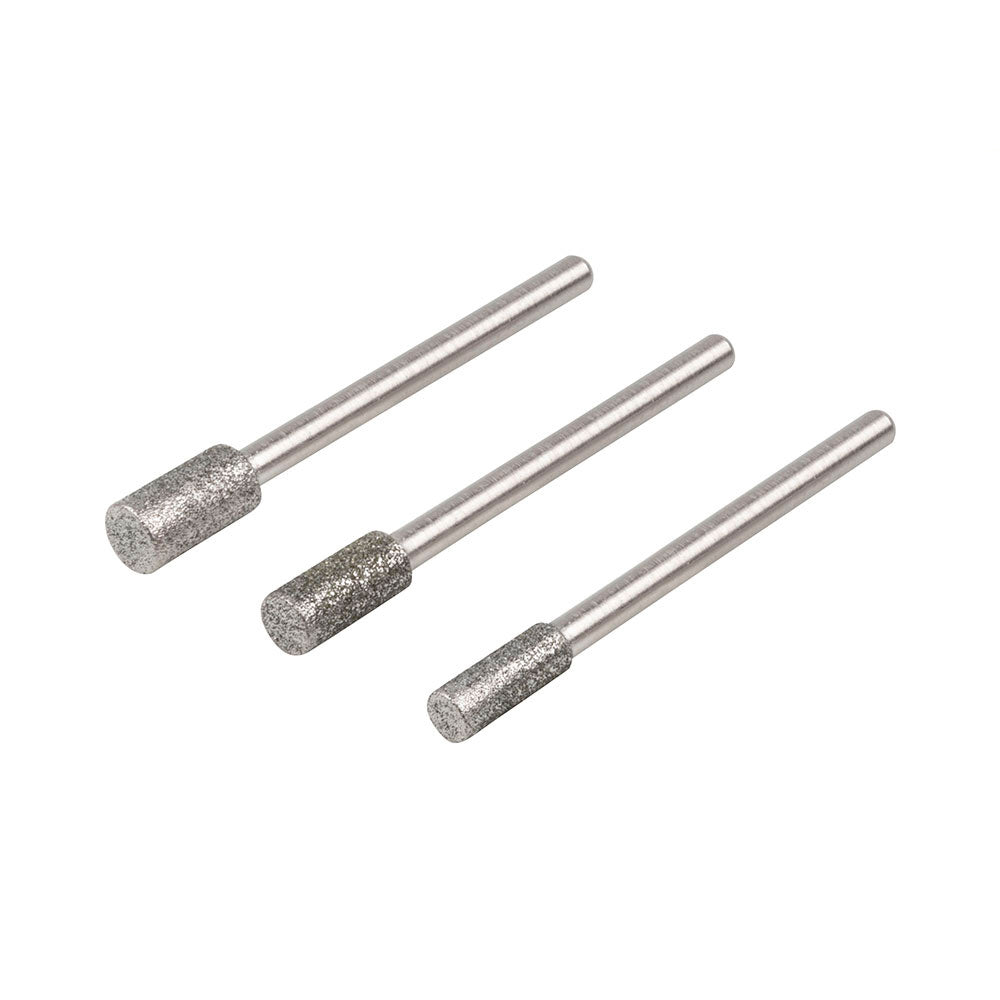 Kit de 3 fresas diamante cilÃndricas 5987000 wolfcraft_0
